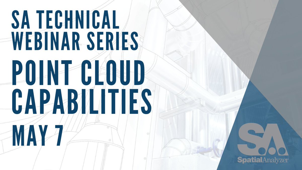 SpatialAnalyzer's tweet image. Our webinar on Point Cloud Capabilities begins in five minutes! Join now! youtu.be/-xS76DL94a8
#metrology #portablemetrology #spatialanalyzer