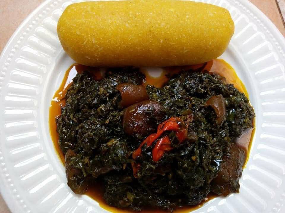 A THREAD OF THE BEST CAMEROON DISHES. If you’ve not tasted any, I’M SORRY!  Tell me your favorites in the comment session 1 ERU (Bayangi specialty)