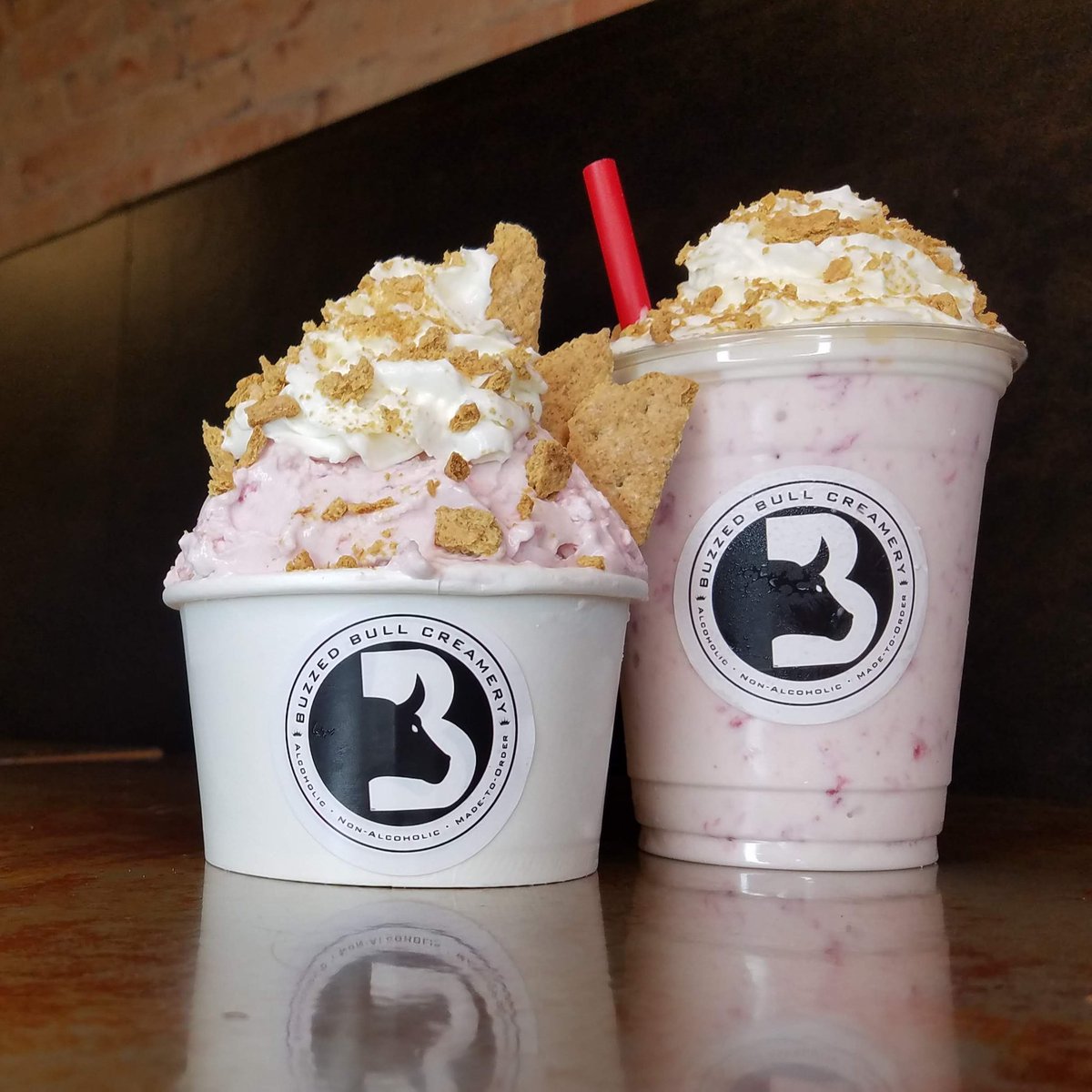 Psttt, your mom called. 📞
She said "skip the flowers and take me to #buzzedbullcreamery !" 😎

Our one-of-a-kind experience is backed by our delicious, premium ice creams and milkshakes making it a place the whole family can enjoy. 
#keepthebuzzgoing #thingstodo #mothersday2021