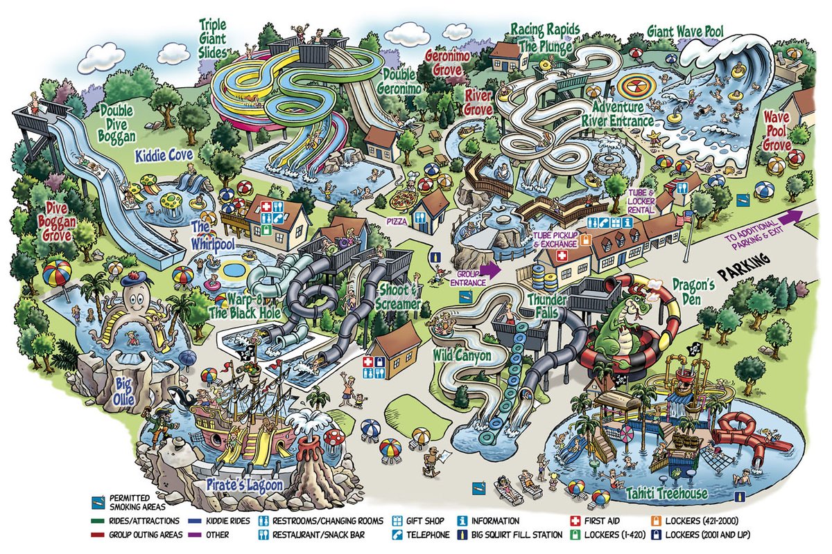 caitiedelaney's tweet image. if you didn't used to longingly stare for hours at cartoon maps for water parks you would never actually attend we are not the same