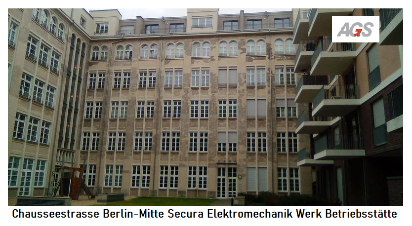 SecWer's tweet image. Auch Historie
Über 40 Jahre Secura Elektromechanik
Chausseestr. 42
Zuletzt umgetauft

AG-S also Secura-Elektromechanik AG
Produzierte man Kopiergeräte &amp;amp; auch noch nach sog. Wende weiter Teile für WF* Mikroelektronik
später Samsung Bildröhren
(*AUCH der PAL-Entwickler kam da her)