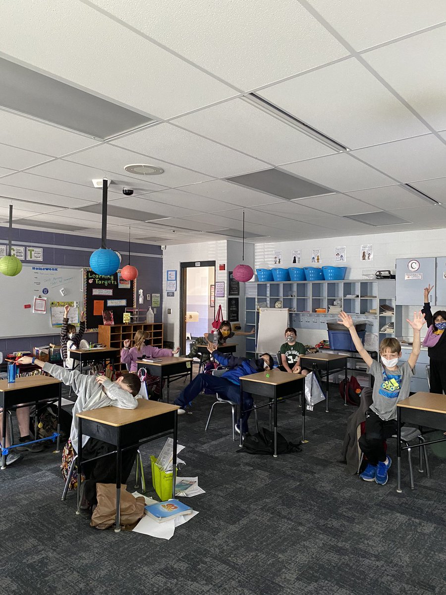 It has been quite an exciting day in Room 201- our Ellie won PBIS rewards and chose backwards clothes day for the school, we won the Wellness Bingo contest, and we celebrated a birthday and acknowledged a dear member of our community! ❤️ <a href="/BlueAshElem/">Blue Ash Elementary</a>