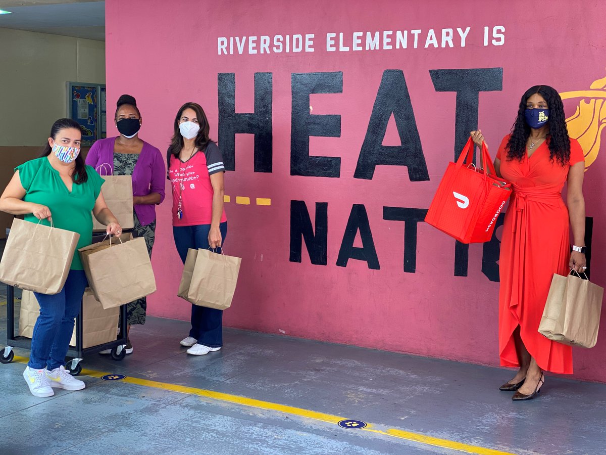Miami-Dade Schools (@mdcps) on Twitter photo Continuing to honor our exceptional <a href="/MDCPS/">Miami-Dade Schools</a> educators as we close out #TeacherAppreciationWeek. Thank you to the @miamiheat, @doordash, and @ukginc for providing teachers and staff from our HEAT Academies with lunch from <a href="/kushbystephens/">Kush by Stephens</a>. #MDCPSPartners Continuing to honor our exceptional <a href="/MDCPS/">Miami-Dade Schools</a> educators as we close out #TeacherAppreciationWeek. Thank you to the @miamiheat, @doordash, and @ukginc for providing teachers and staff from our HEAT Academies with lunch from <a href="/kushbystephens/">Kush by Stephens</a>. #MDCPSPartners