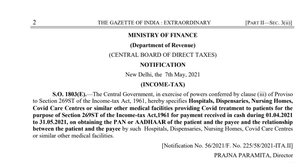 Tax India on Twitter "Granting further relief in view of severe