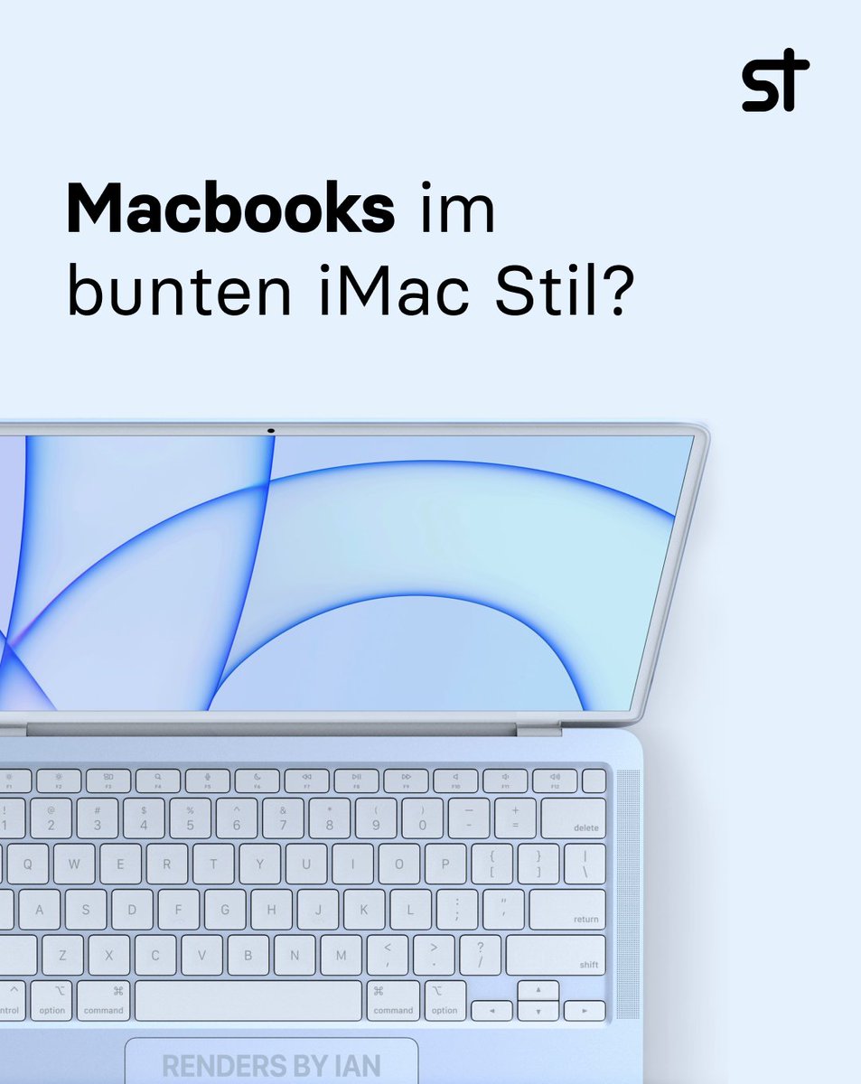 ShortTechDE's tweet photo. #Leaker Jon #Prosser sprach neuesten #YouTube-Video von #Prototypen eines neuen MacBook-Modells in mehr Farben. Laut Prossers Quelle wird Apple "Farben für Durchschnittsverbraucher" einführen. Zudem wird neben dem aktualisiertem Design auch der neue Apple M2 Chip erwartet. https://t.co/wWqLlwxWxu