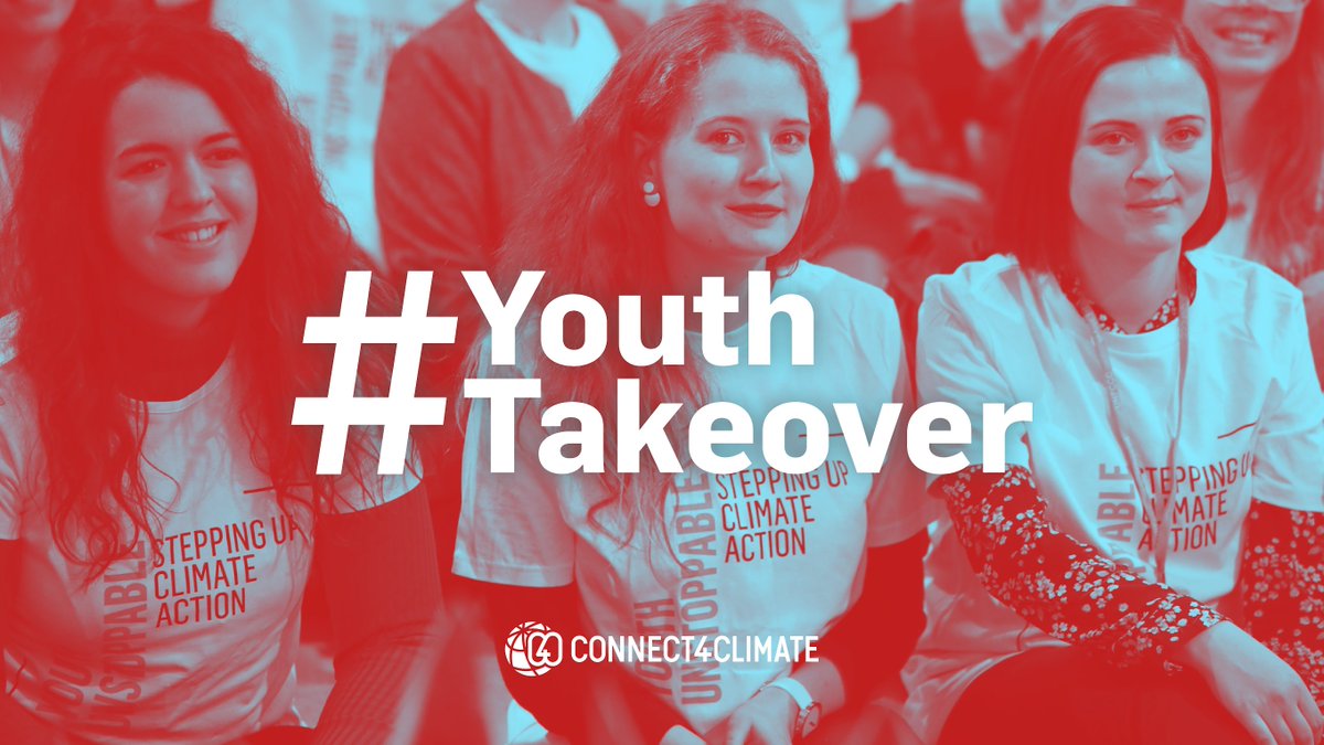 Connect4Climate's tweet photo. Join us May 11-14 for a special Latin America &amp; Caribbean Climate Week #YouthTakeover 🙌🌎

We'll be handing our Twitter &amp; Insta accounts over to a team of talented comms students from the region, letting them share their valuable perspectives. 📢 Stay tuned! 💚#ClimateWeekLAC https://t.co/IVpsEX5NUL