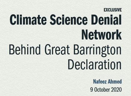 8a/nD. Guilt by association (ex concessis)By claiming an opponent is connected to an individual or institution of questionable reputation, the third parties' negative image is projected on themExample: signatories of the  @gbdeclaration were RHETORICALLY tied to climate denial