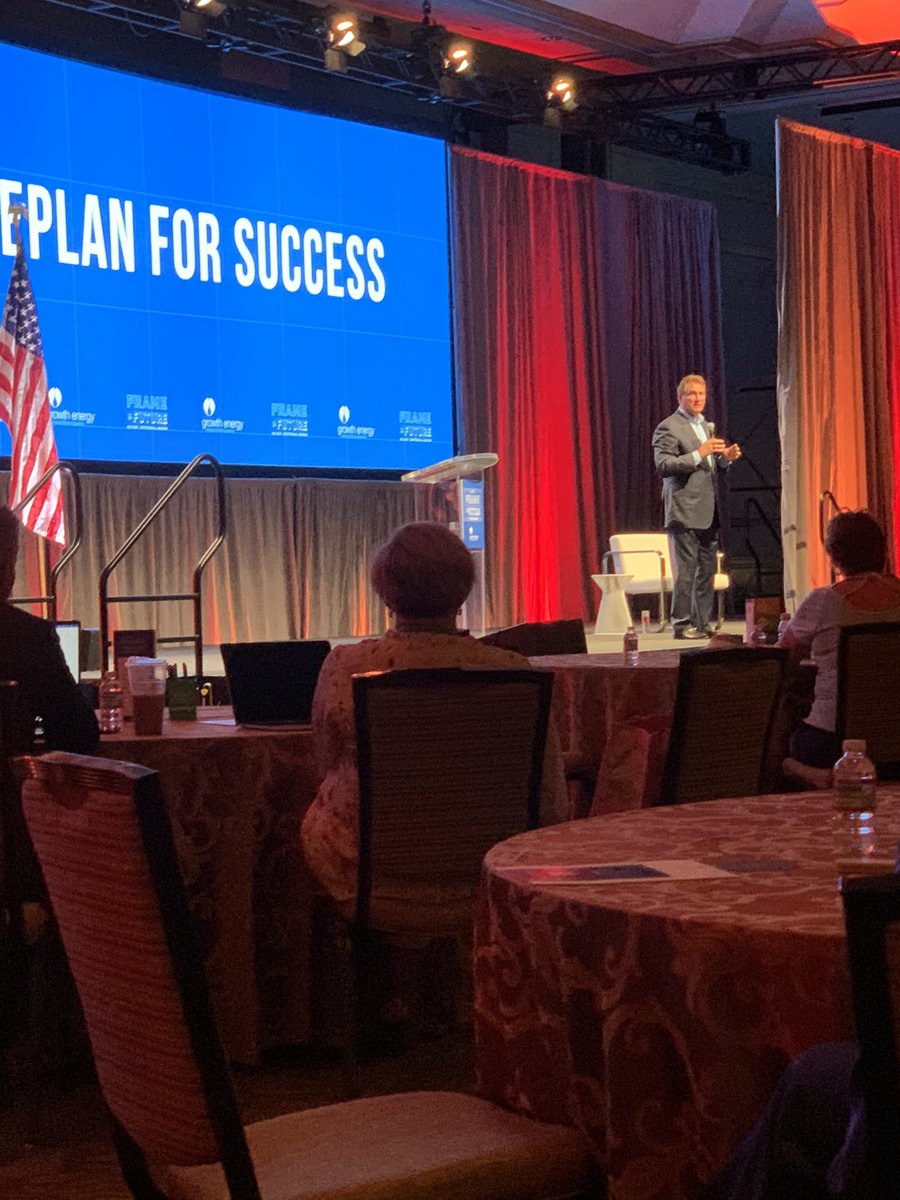 AgCKatie's tweet photo. “Look for the good in people” one of the many great lines by Mr. @Theismann7 #ELC2021 https://t.co/l55kp4RBHT