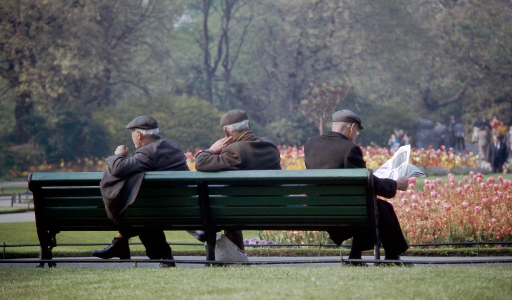 Stephen's Green 1973 
Photo Heinrich klaffs