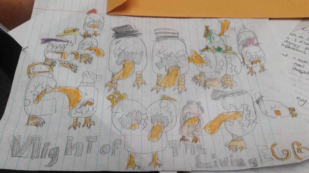 Night of the Living Eggs!  The next Blockbuster Thriller! Thanks Luke from Mrs. Hardage's class from @MPS_Abbott for the picture! Mrs. Hardage's Class and 68 other classrooms in Omaha participated in <a href="/DouglasSarpyExt/">Nebraska Extension in Douglas-Sarpy Counties & 4H</a> #4H Embryology School Enrichment Program this spring!