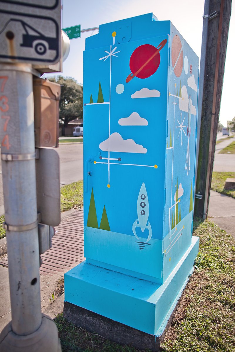 minimurals (@minimurals) on Twitter photo Heads UP! It's #NationalSpaceDay! ππͺπ
π¨ Artist: Jessica Rice
π: Telephone @ Dixie, Houston, TX
π Project by: <a href="/UPArtStudio1/">UP Art Studio | #CivicPrideThroughCivicArt</a>
π Supported by: <a href="/HADistrict/">Hobby Area District</a>
π
Year: 2016
πΈ : Morris Malakoff
Special Thanks: <a href="/HouPublicWorks/">Houston Public Works</a> <a href="/houston_moca/">Houston Mayor's Office of Cultural Affairs</a> <a href="/SylvesterTurner/">Sylvester Turner</a> <a href="/fresharts/">Fresh Arts</a> <a href="/AkzoNobel/">AkzoNobel</a> Heads UP! It's #NationalSpaceDay! ππͺπ
π¨ Artist: Jessica Rice
π: Telephone @ Dixie, Houston, TX
π Project by: <a href="/UPArtStudio1/">UP Art Studio | #CivicPrideThroughCivicArt</a>
π Supported by: <a href="/HADistrict/">Hobby Area District</a>
π
Year: 2016
πΈ : Morris Malakoff
Special Thanks: <a href="/HouPublicWorks/">Houston Public Works</a> <a href="/houston_moca/">Houston Mayor's Office of Cultural Affairs</a> <a href="/SylvesterTurner/">Sylvester Turner</a> <a href="/fresharts/">Fresh Arts</a> <a href="/AkzoNobel/">AkzoNobel</a>