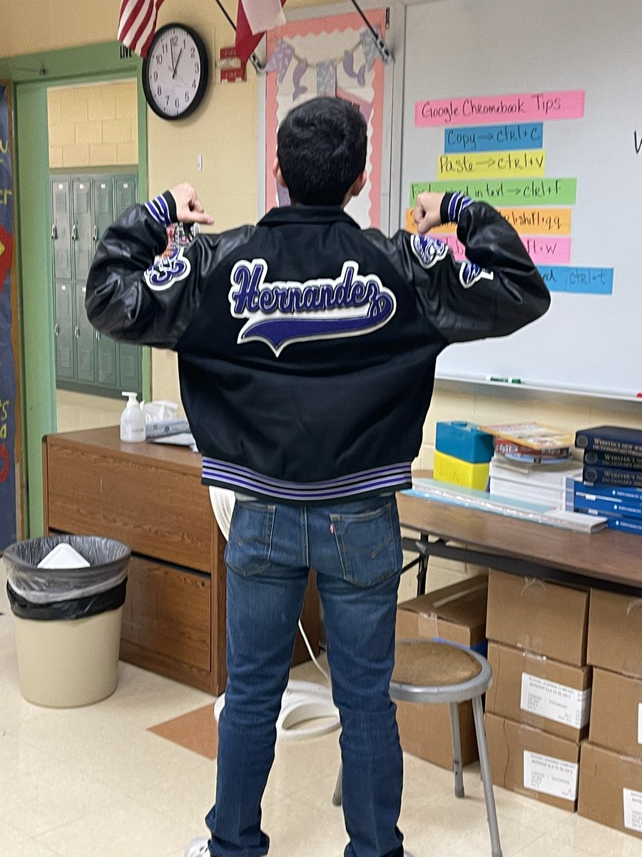 MrsRGalvan's tweet photo. @WEHSWildcats Big congrats to @CarlosHddz_ on earning his @WEHSWildcats letterman 🤩 #animo #justkeepswimming #eastsidestrongside https://t.co/WSK7xvbooX
