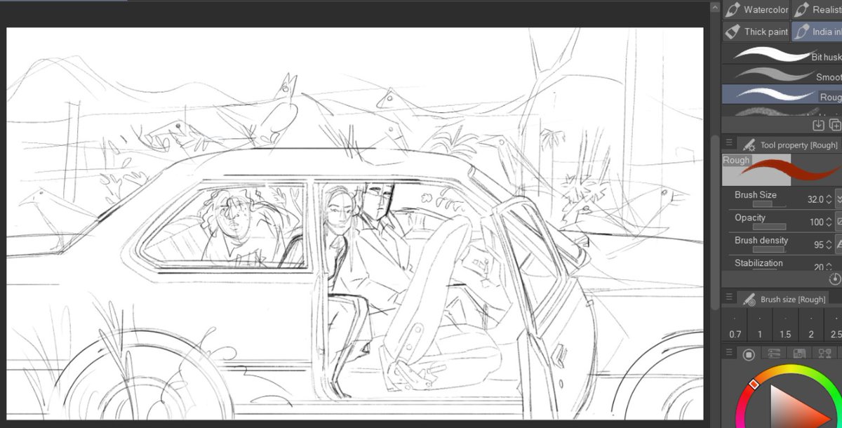 putting this on hold while i do some studies+commissions but i think its coming out cute