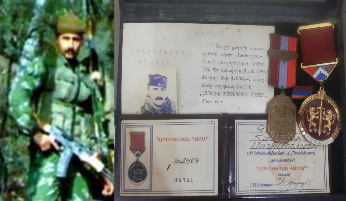 Today we lost a good friend in our neighborhood,  #Hayashen. Koko Soghomian, or known as "Peshod Vozni" was a war veteran who volunteered to fight in the First  #Artsakh war in 1992, especially in the liberation of  #Shushi. Hayashen will not be the same as before and we will be +