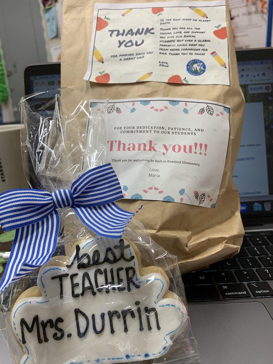 Thank you @jmartinez727 and @mjdescallar for the bag of yummy so much to be grateful for. FYI-It’s hard to eat a cookie when it looks this cute! But not impossible. 💕 @RascalPride