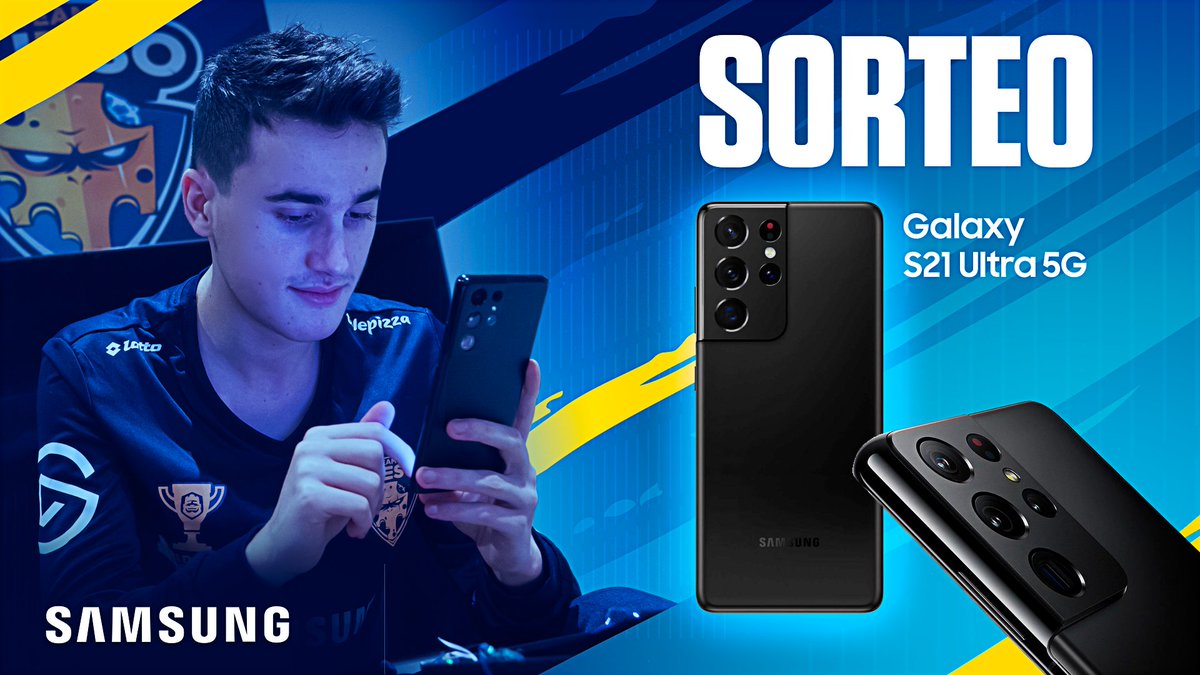 Team Queso (@teamquesogg) on Twitter photo SORTEO‼️ Team Queso x Samsung
¡Llévate a casa GRATIS el smartphone de los campeones del mundo!
Requisitos:
1️⃣ RT al post
2️⃣ FW <a href="/TeamQuesoGG/">Team Queso</a>
3️⃣ FW <a href="/SamsungEspana/">Samsung España</a>
4️⃣ comenta por qué lo quieres con el hastag #SorteoSamsungTQ #GalaxyS21
Lunes 10 anunciamos ganador. ¡Suerte! 🍀 SORTEO‼️ Team Queso x Samsung
¡Llévate a casa GRATIS el smartphone de los campeones del mundo!
Requisitos:
1️⃣ RT al post
2️⃣ FW <a href="/TeamQuesoGG/">Team Queso</a>
3️⃣ FW <a href="/SamsungEspana/">Samsung España</a>
4️⃣ comenta por qué lo quieres con el hastag #SorteoSamsungTQ #GalaxyS21
Lunes 10 anunciamos ganador. ¡Suerte! 🍀