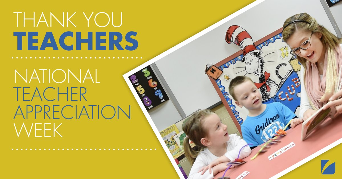 Wrapping up #NationalTeacherAppreciationWeek, we want to recognize our inspiring faculty, our outstanding Teaching and Education students and ALL educators who have dedicated their professional lives to be mentors and role models for future generations - THANK YOU ALL!