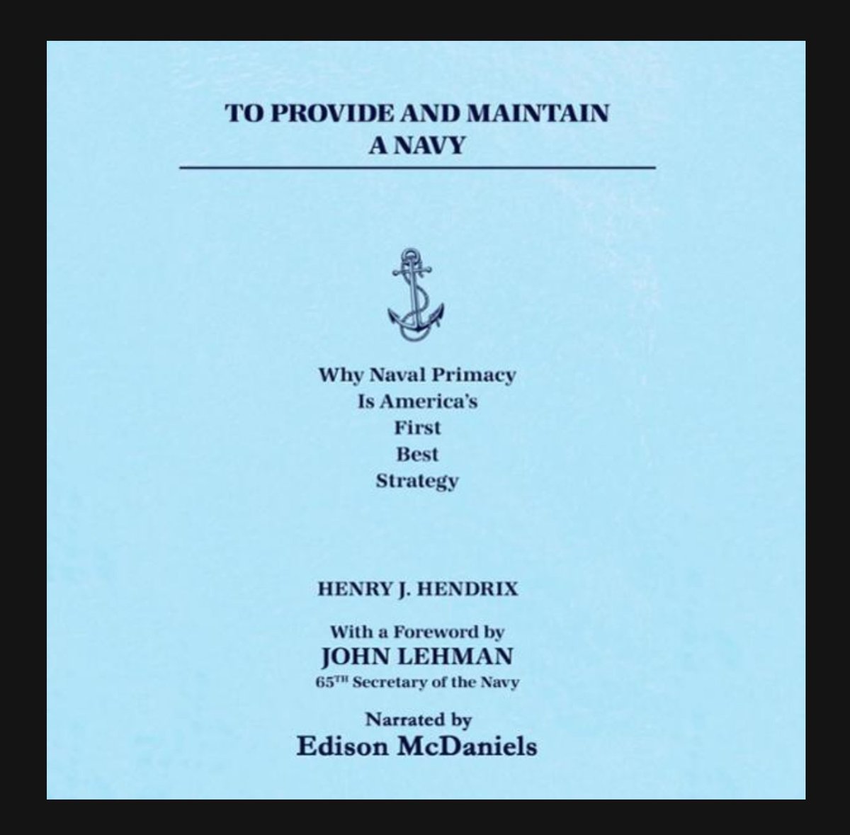 This concise book by  @JerryHendrixII is a MUST READ for naval thinkers, officers, Sailors, and Marines. It addresses the challenges of the modern  #Navy -- from ship composition & size to foundational precepts of the freedom of the sea and the Navy's purpose. 1/