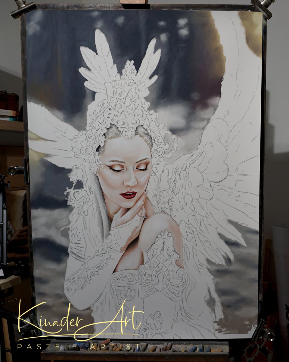Guten Morgen. Der Stream startet jetzt und wir malen das schönste Portrait der Welt weiter. 🎨🙂
Twitch.tv/kinaderart