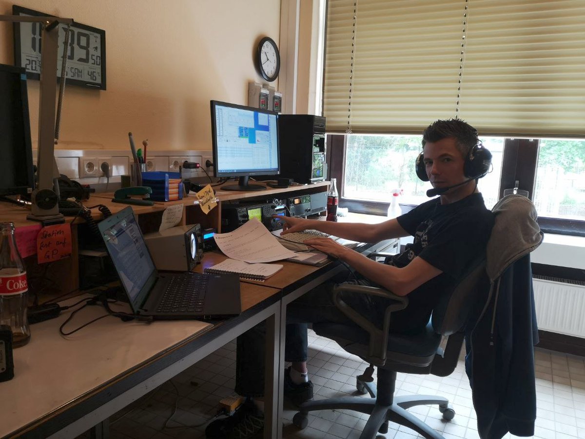 Heute mache ich was ganz verrücktes:

CQ #YOTA Contest