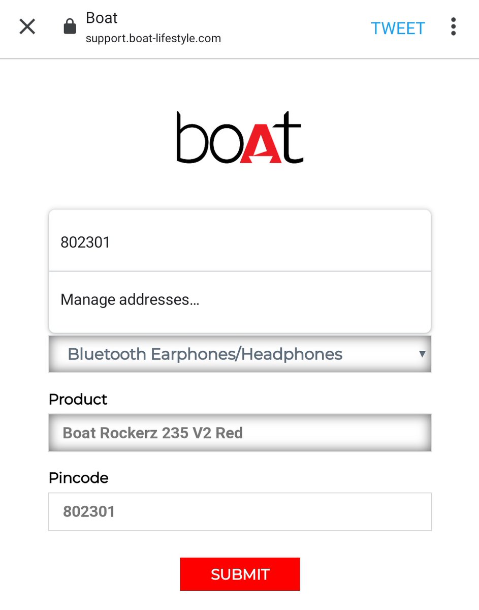 AnishsinghAra's tweet photo. @RockWithboAt
Just Now, I Registered a New complaint.This is my second time replacement, I am having a lot of problem, please deliver the new product to me.
#boat #Packedwithpride #VibeinwithboAt https://t.co/PKbPEyfwZp