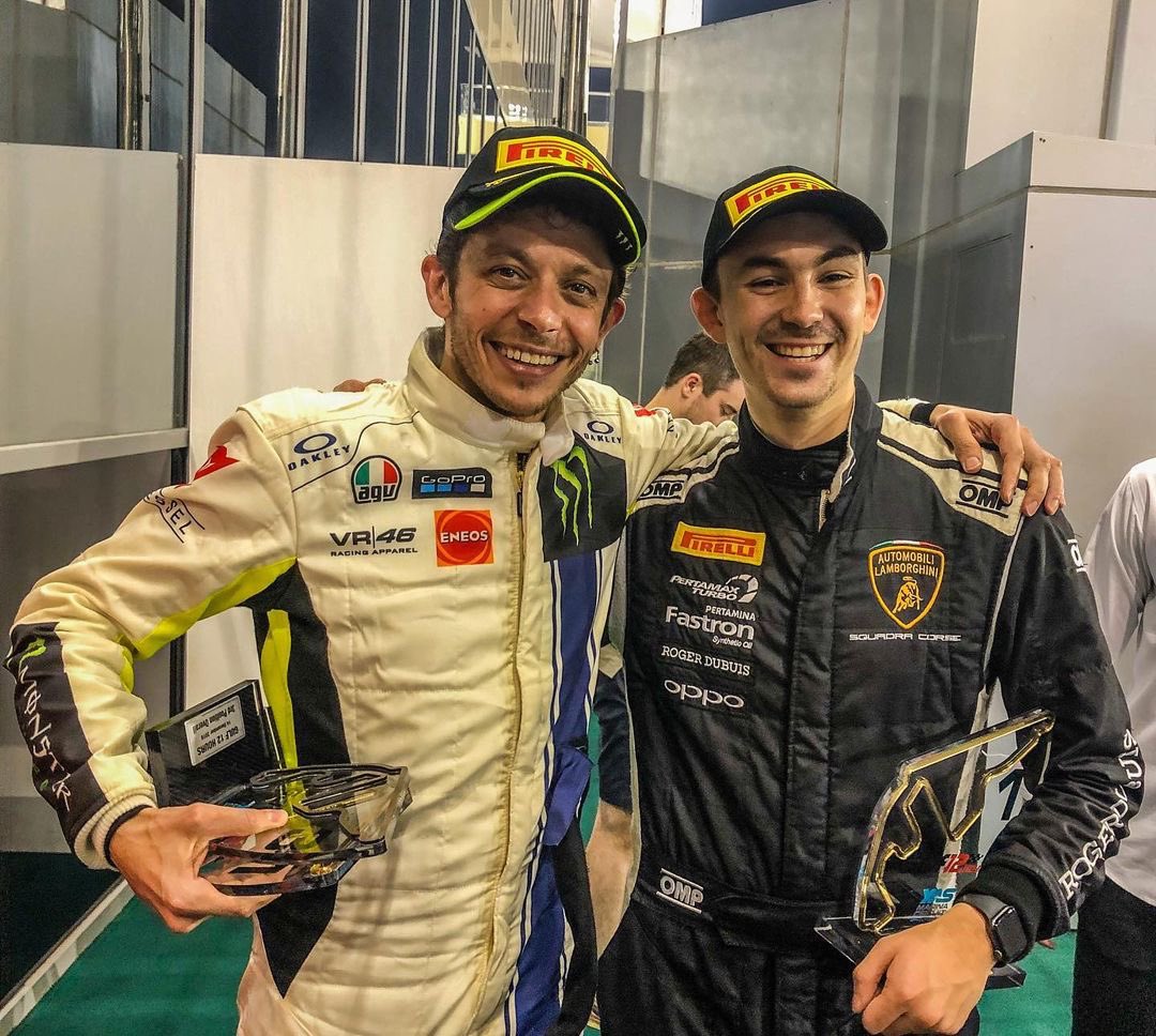 ButelRacing's tweet photo. I’m going to cheat and give two answers... let’s be honest, it’s impossible to choose between Nigel Mansell and @ValeYellow46! 🙌🏼
#JackButelRacing #GreatMemories #GreatChampions #VR46 #NigelMansell https://t.co/Y4K7fm6Bq1