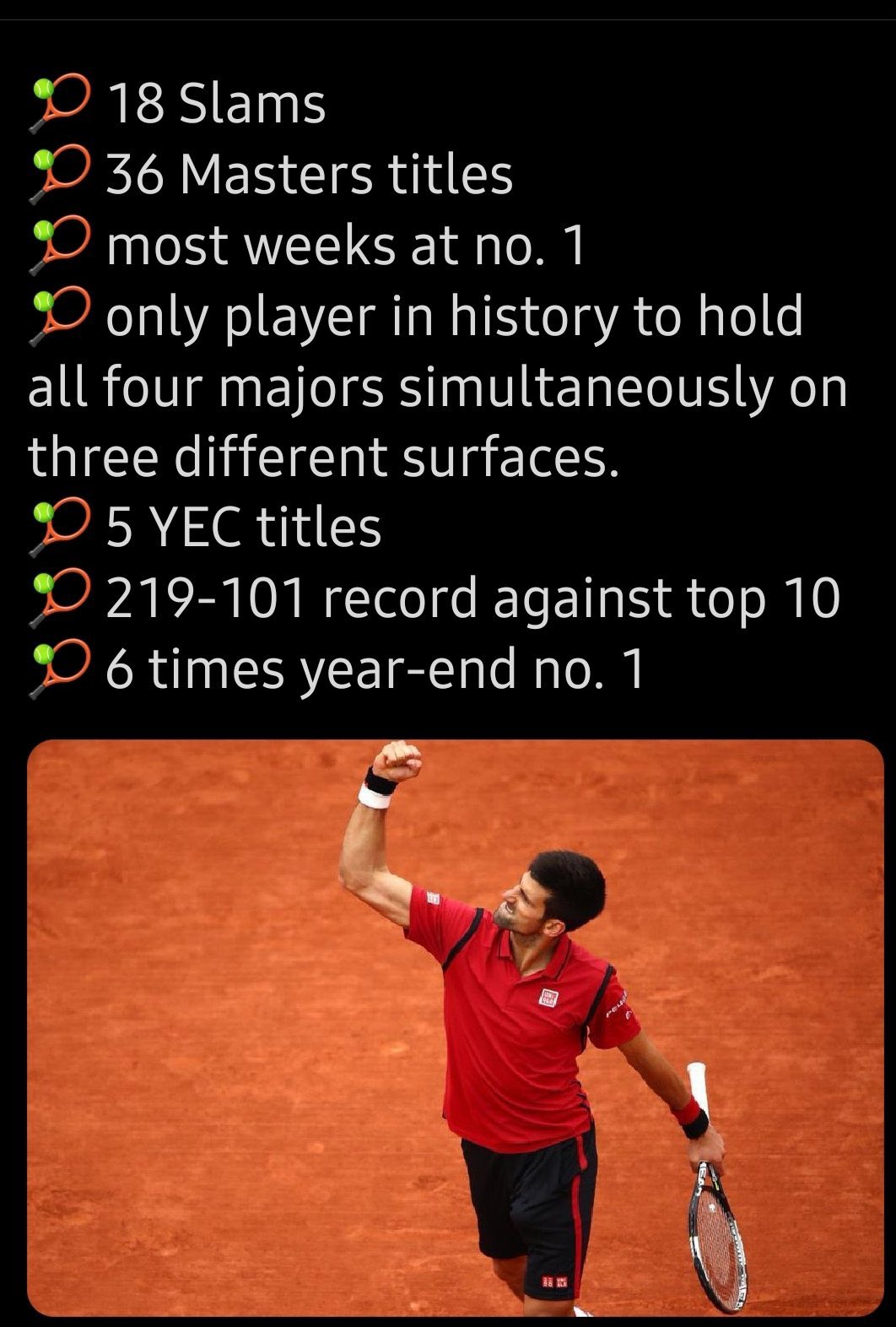  Happy Birthday Novak Djokovic  please win RG 2021 