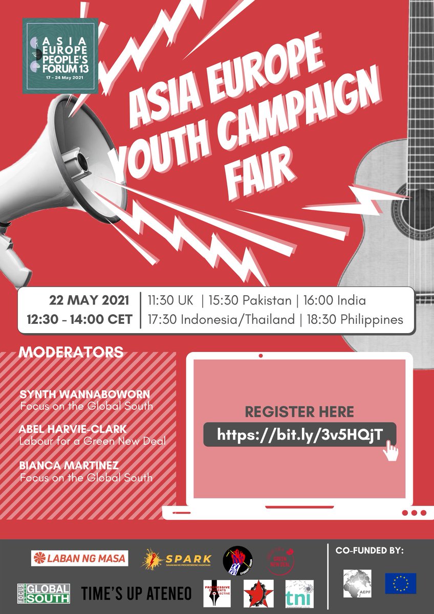 I'll be briefly talking about @laban_masa for the Asia Europe Youth Campaign Fair for #aepf13.

Come join us:
 us02web.zoom.us/meeting/regist…