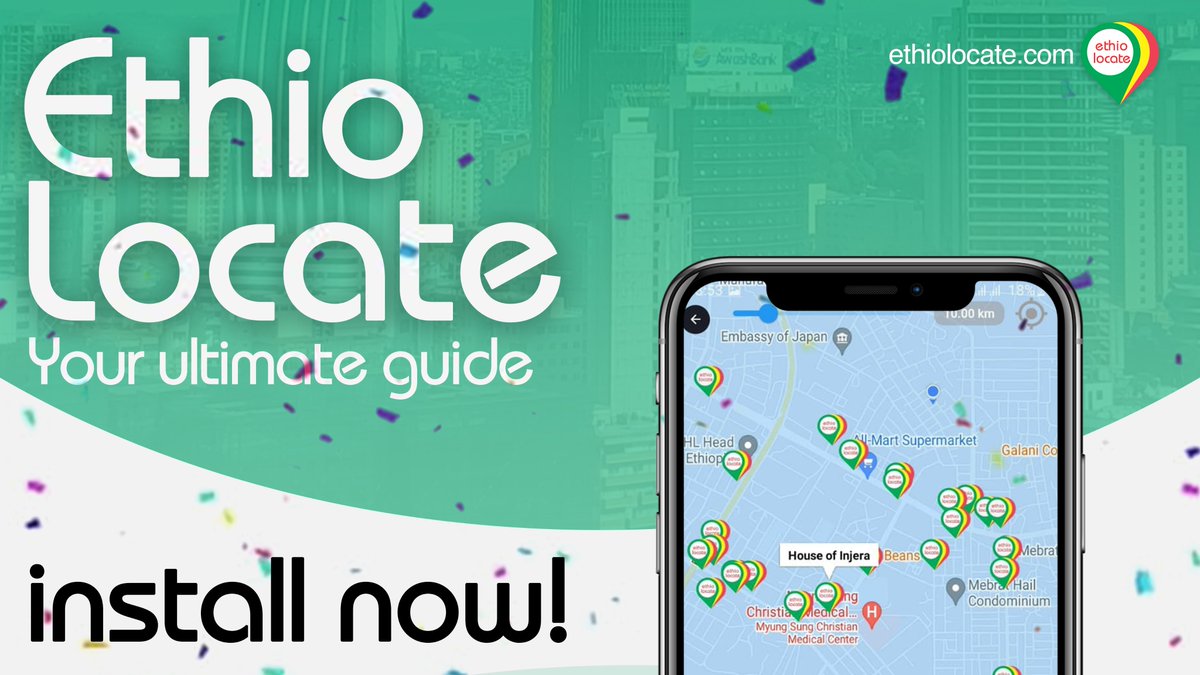 Berberamarket's tweet image. Congratulations on your Android application launch Ethio locate, looking forward to the centralized guide THE ULTIMATE WAY!
play.google.com/store/apps/det…

#guide2021 #travel #tour #tech #startup #addisababa