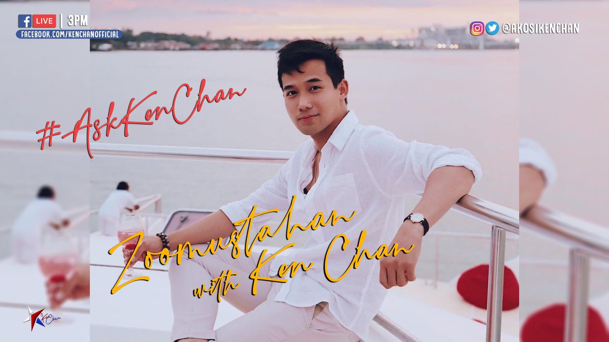 At 2pm #AskKenChan