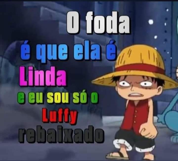 Luffy rebaixado Meme 