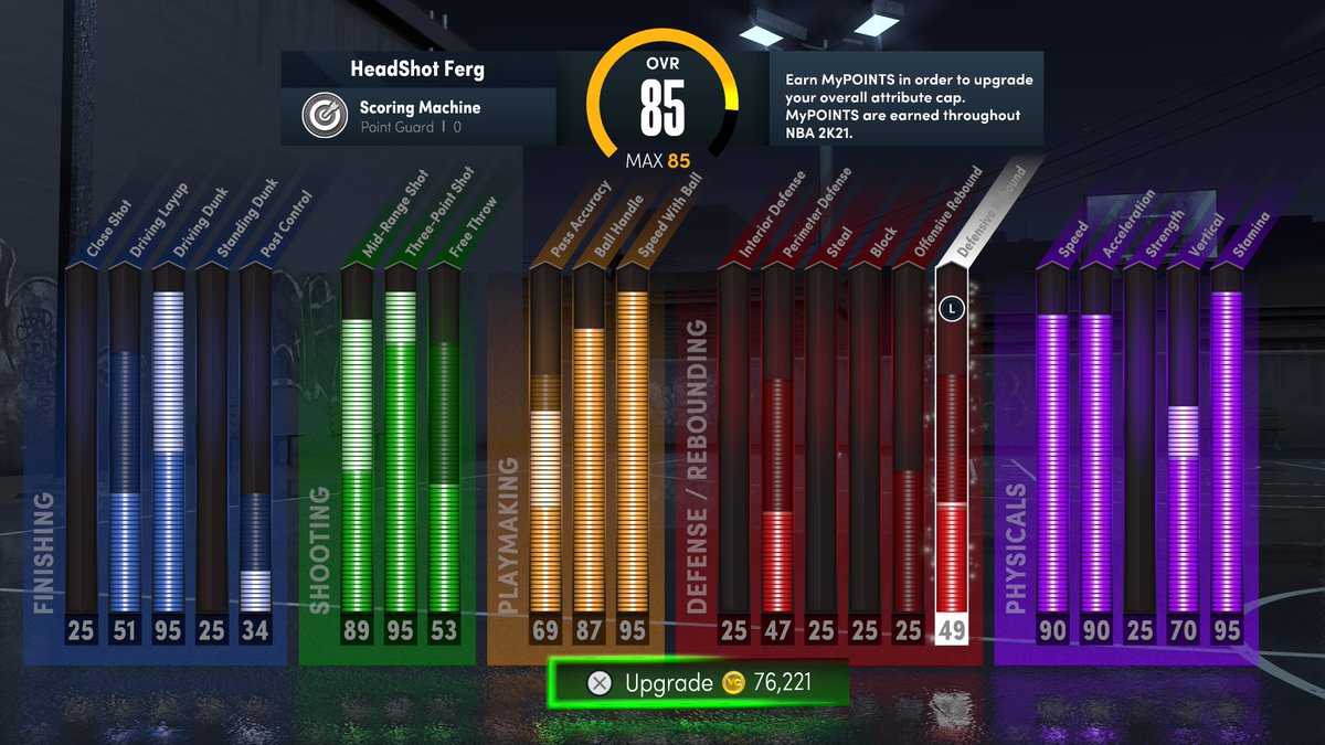FergDiff's tweet photo. #PS5Share, #NBA2K21 https://t.co/kVaRGJCkAA