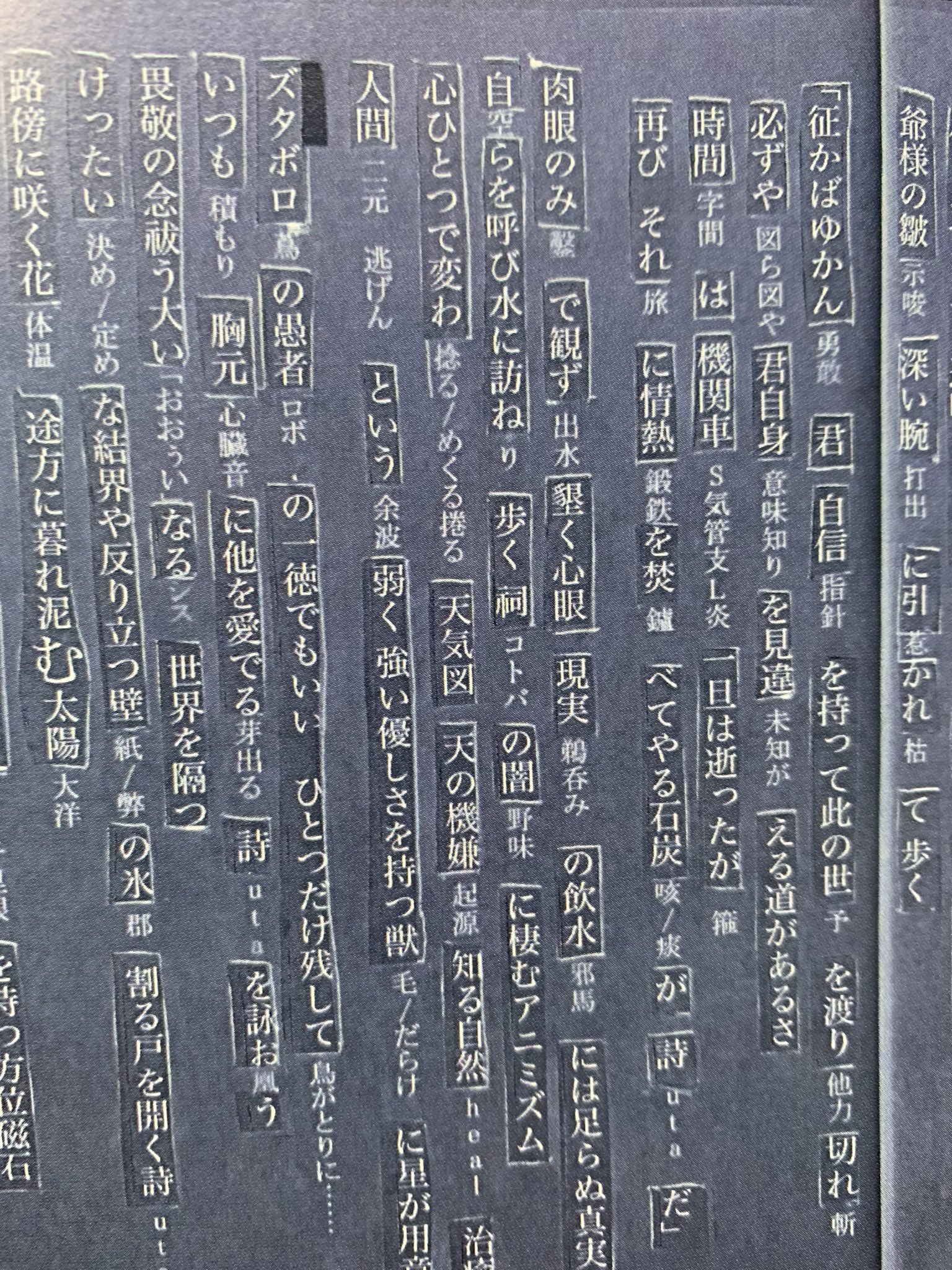 199 志人の新譜 歌詞の枠外にダブルミーニングとか比喩が書かれてて 作り込みのエグさに感動 超えて引いてる T Co Cp3i6sakfj Twitter