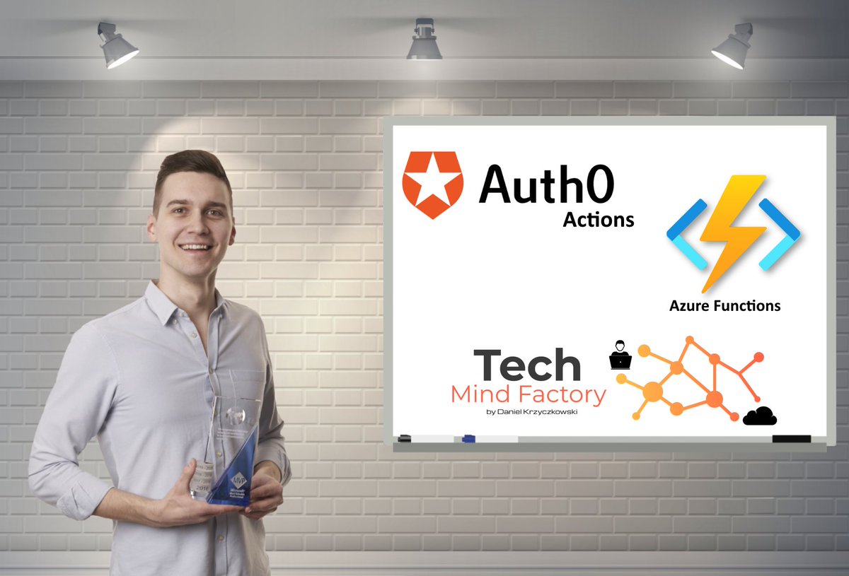 DKrzyczkowski's tweet photo. #Auth0 Actions with #Azure Function App
- brief introduction to Actions
- integration with Function App
- using on post user registration Action
https://t.co/GBveLpIRas
#serverless #identity #Auth0Ambassador #auth0actions #azurefunctions https://t.co/uSZNrZ13bt