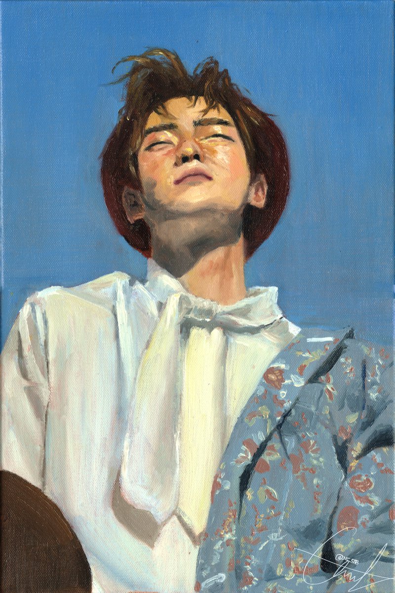 Poetic Beauty (2019) #재현 
Oil on Canvas, 27.3 x 40.9 cm
