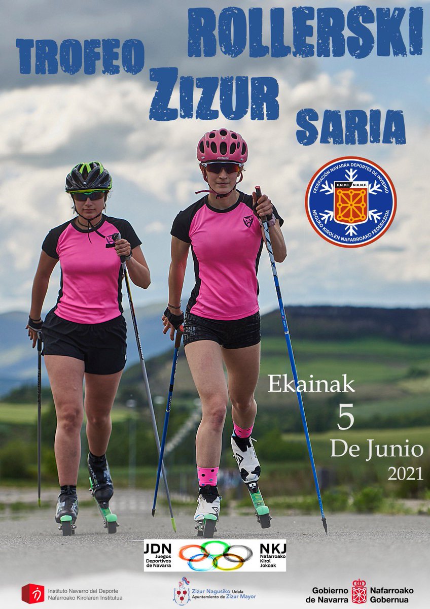 Ekainaren 5ean ZIZURKO ROLLERSKI SARIA lehiatuko da...aurki informazio guzia

El 5de junioTROFEO ROLLERSKI ZIZUR organizado por FNDI...en breve toda la información