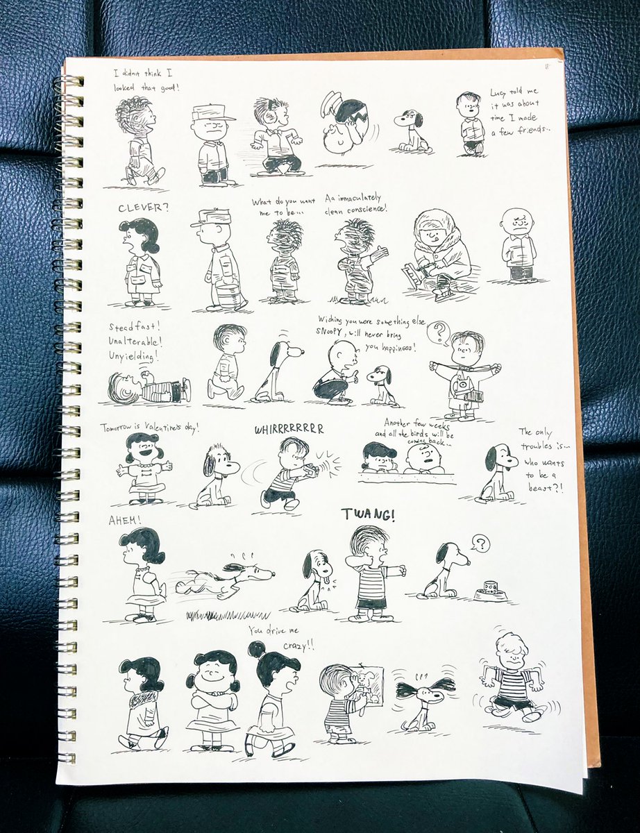 Wlfa Snoopy 18ページ目 ピーナッツ全集お絵描き Peanuts Snoopy アナログイラスト