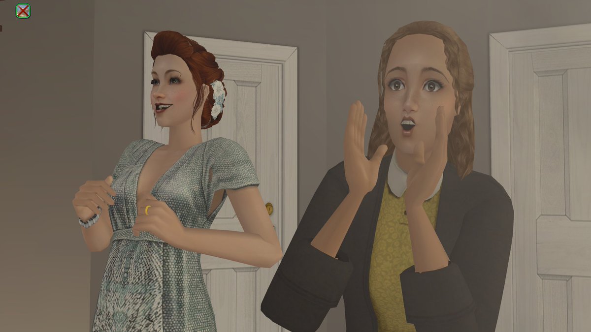 SSChanSims's tweet image. Sid beating the ish out of her father as Trish and Tracy cheer her on brings me such joy.

#thesims2 #ts2