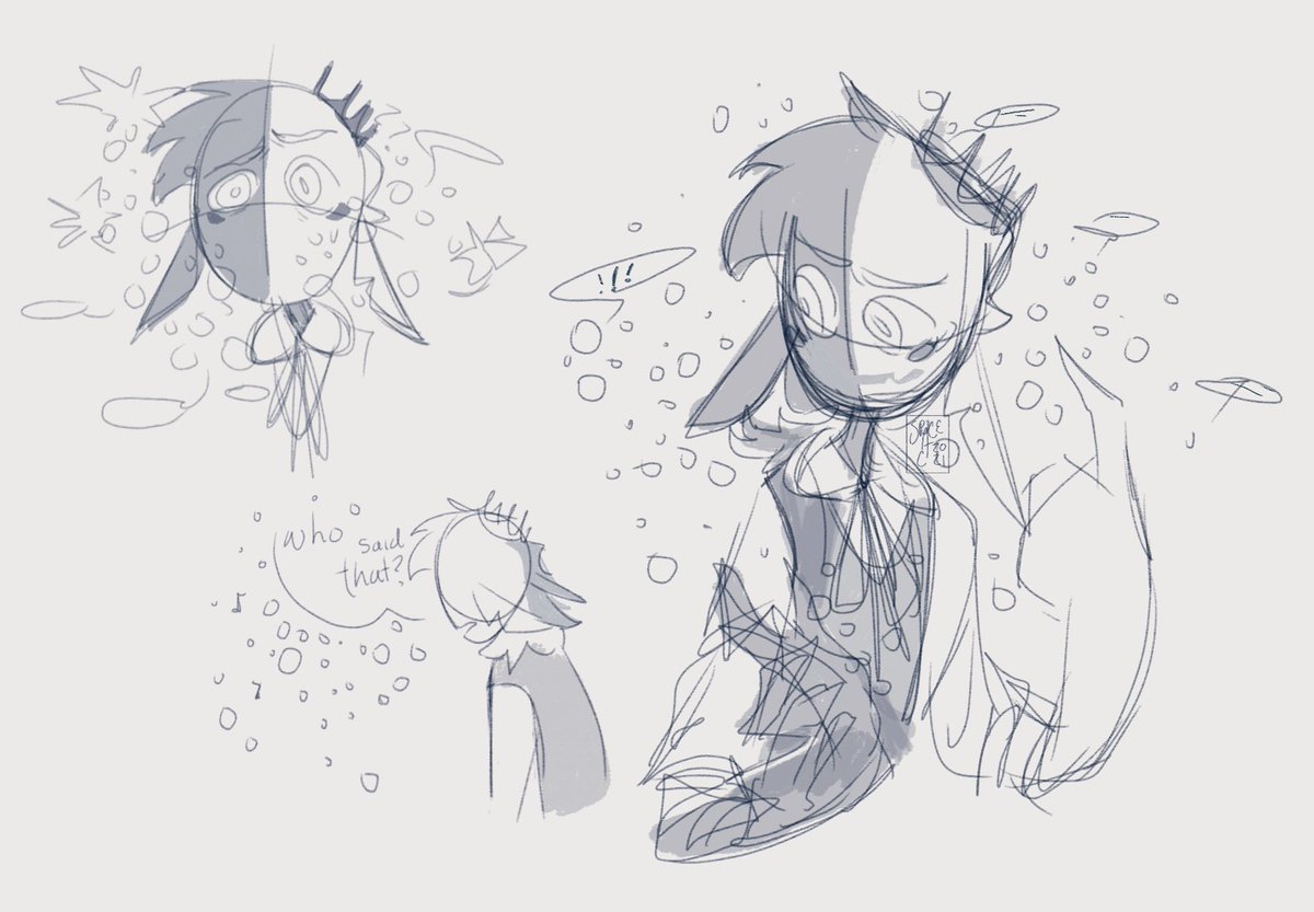Sorry, just ugly doodles today!
Particle chat my beloved- 