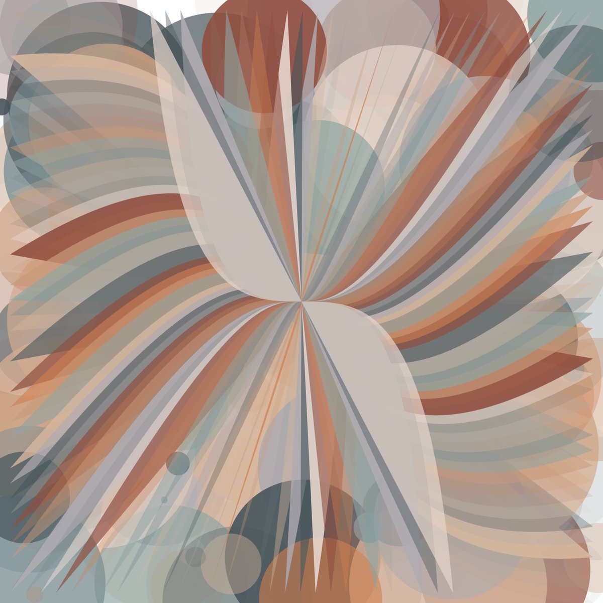 Generative Art "settle-simple-telephone" with 💜 by #restzeebe using <a href="/Camunda/">Camunda</a>, colors: #47555b, #e5d5cb, #904f40, #d07f4f, #c99a79, #8fa6a4, #7e9296, #d5b69d, #afabb1