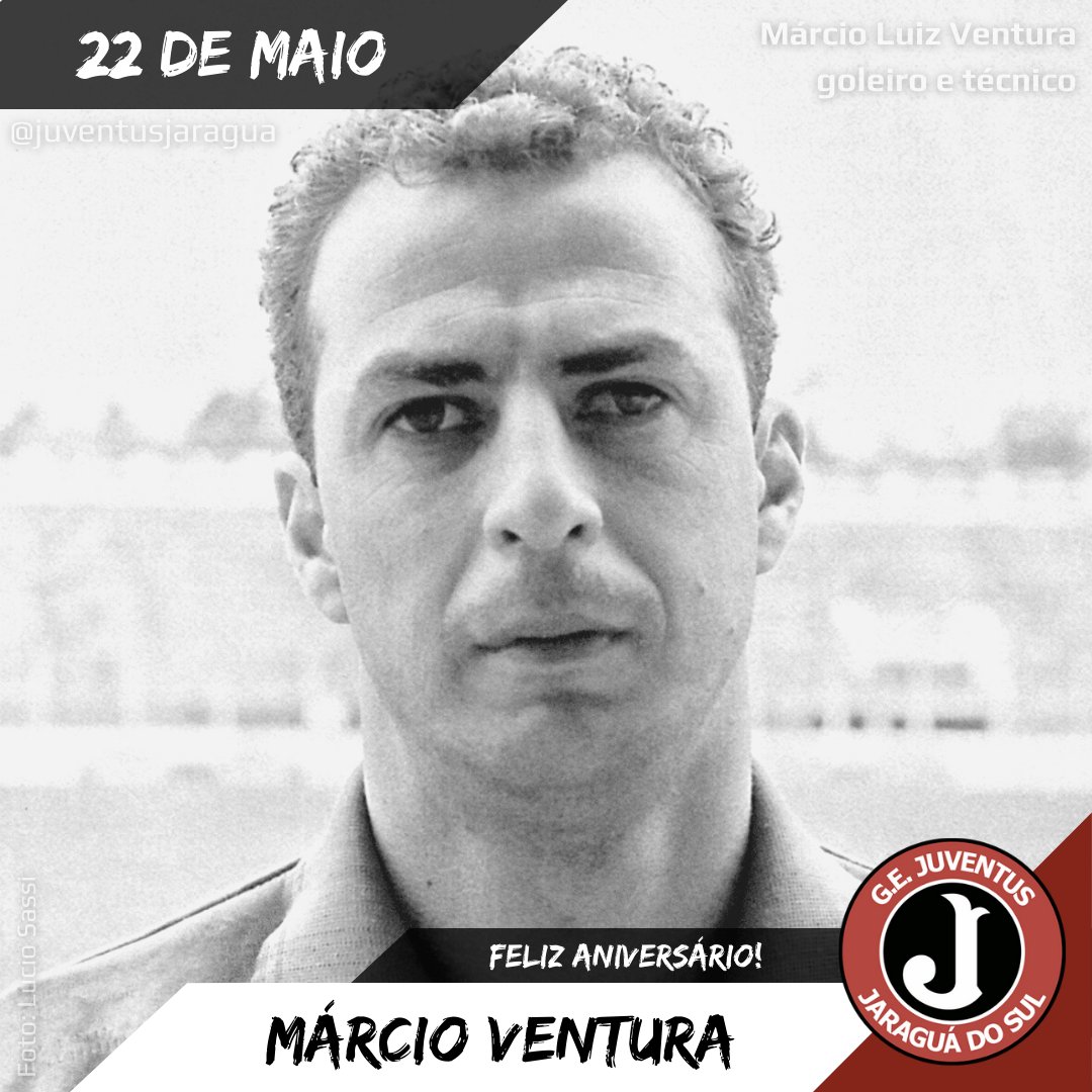 🎂 Em 22 de maio de 1979, um dia como hoje, o goleiro Márcio Luiz Ventura nascia em São Paulo (SP). MÁRCIO VENTURA defendeu o GRÊMIO ESPORTIVO JUVENTUS como atleta entre as temporadas de 1992 e 1995. Também foi treinador do clube em 2013.
#juventusjaragua #portopedia