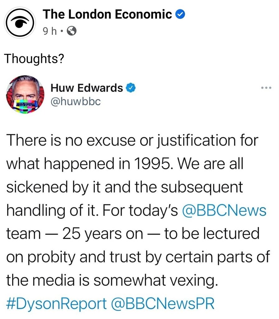 UKCopHumour's tweet photo. Um... the irony is strong here @huwbbc. Perhaps you and your colleagues will now understand how the vast majority of cops feel when the @BBC consistently drag them ALL through the mud for historical scandals or the actions of a few. 

"Somewhat vexing" indeed. 🧐 https://t.co/RZoofsH9jT