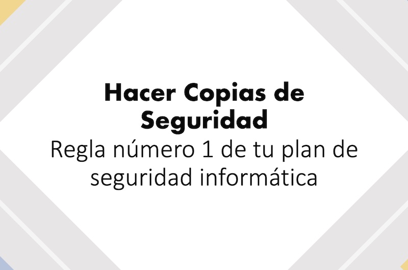 chemaalonso's tweet photo. El lado del mal - Hacer Copias de Seguridad: Regla número 1 de tu plan de seguridad informática https://t.co/YsUH5DQEHu https://t.co/uVI80QOxSH