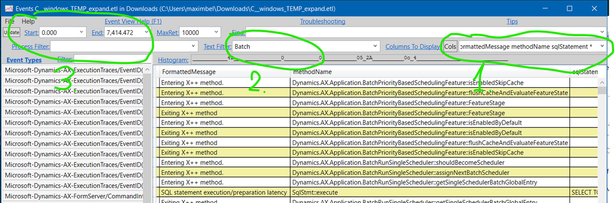 AxCoder's tweet photo. Did you know you can use #PerfView for X++/#TraceParser traces in #Dyn365FO
See my new blog post https://t.co/lDZ4pTmGN9 https://t.co/O3IQaS6pWT