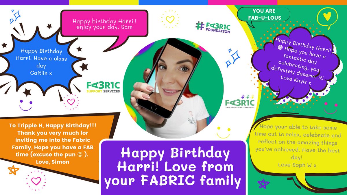 Now today we're celebrating an extra special birthday as we wish our FABulous founder Harri a very happy one! 💚💜💛

Your energy, enthusiasm and ambition is contagious. Both the kids and staff alike think you're FAB and we love you! Celebrate in true style 🧁✨

#happybirthday