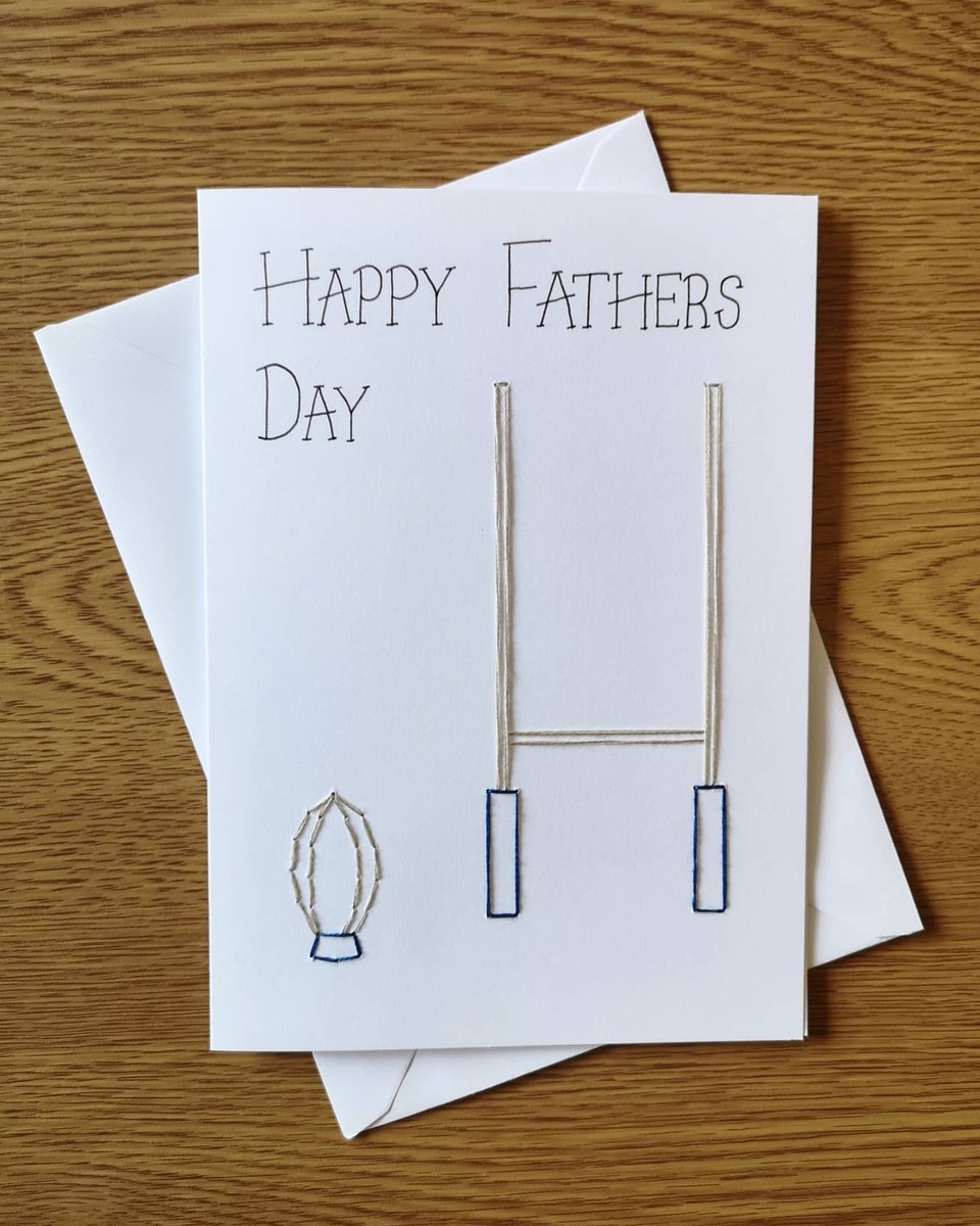 amyeat94's tweet photo. 🏉 Rugby father's day card 🏉

I may or may not have been meaning to post this for the past 3 days... 🙈😅 It's been a hectic week, we are shattered and certainly ready for the weekend!! 🎉🍻 https://t.co/SOvjR5nxEC