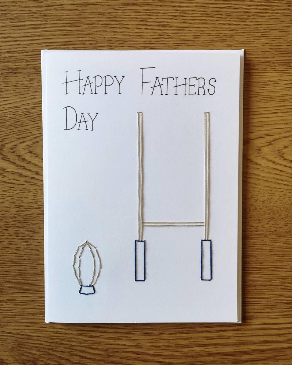amyeat94's tweet photo. 🏉 Rugby father's day card 🏉

I may or may not have been meaning to post this for the past 3 days... 🙈😅 It's been a hectic week, we are shattered and certainly ready for the weekend!! 🎉🍻 https://t.co/SOvjR5nxEC