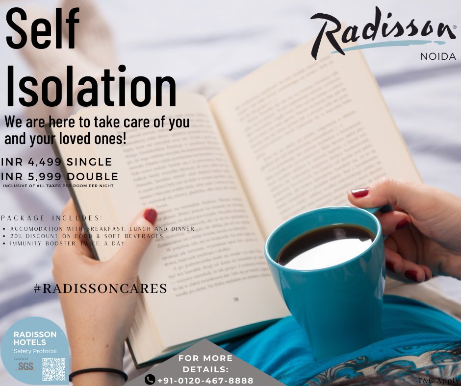 RadissonNoida's tweet image. The current COVID-19 global health pandemic is placing intense environmental, economic and social pressure on societies around the world. 

In hopes of providing a comfortable, affordable and safe solution to the community, here at Radisson Noida Sector 55.