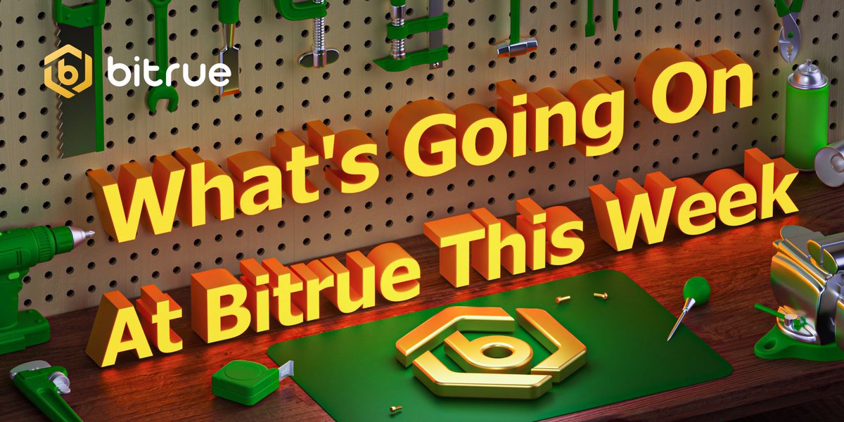 Bitrue on Twitter "Quick weekly recap for y'all BTR collab w