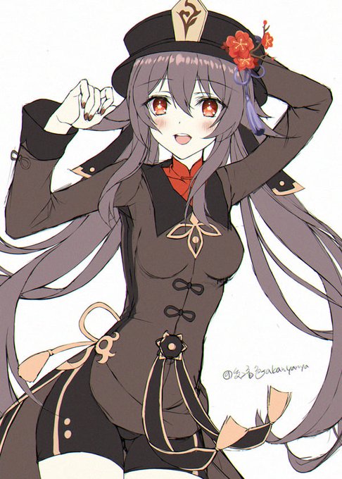 胡桃ちゃん🤎ラフ
#原神
 #Genshin #GenshinImpact 